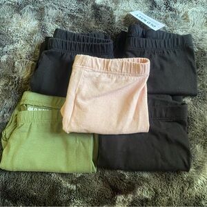 Lot of 5 Pair of Biker Shorts